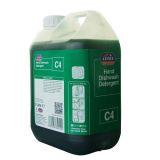 Hand Dish Washing Up Liquid 2L - Jeyes C4 Super Concentrate x 2