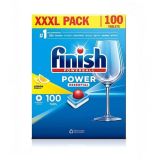 Dishwasher Detergent 100 Tablets - Finish Powerball Lemon