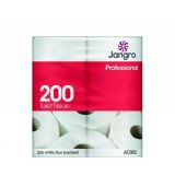 Toilet Roll Traditional White 2 Ply 200 Sheet - Jangro