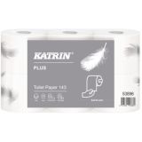 Toilet Roll Traditional White 3 Ply 143 Sheet - Katrin Plus Toilet 143