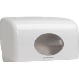 Toilet Roll Dispenser Twin Conventional White - Aquarius™