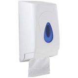 Toilet Paper Dispenser Bulk Pack White & Blue - Modular