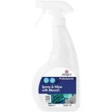 Spray & Wipe with Bleach RTU 750ml Spray- Jangro