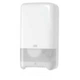 Toilet Roll T6 Dispenser Twin Mid-Size White - Tork®