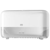 Toilet Paper T7 Dispenser Twin Coreless Mid-Size White - Tork®