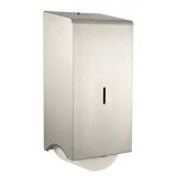 Toilet Roll Dispenser with Core Catcher Stainless Steel - Jangromatic