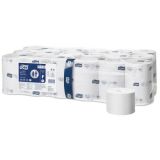 Toilet Roll Mid-Size T7 Coreless White 2 Ply 112m - Tork®
