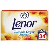 Tumble Dryer Sheets 34 Sheets - Lenor Summer Breeze