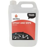 Bactericidal Hard Surface Cleaner 5L - Selden Spray & Wipe with Bleach