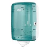 Centrefeed M3 Dispenser Performance Mini Single Sheet Reflex™ Turquoise & White - Tork®