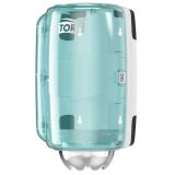 Centrefeed M1 Dispenser Performance Mini Turquoise & White - Tork®