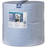 Wiping Paper Roll W1 Heavy Duty 2 Ply Blue 340m - Tork®