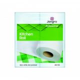 Kitchen Towel Roll White 2 Ply 55 Sheet - Jangro