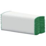 Hand Towel C Fold Green 1 Ply 190 Sheet - Jangro