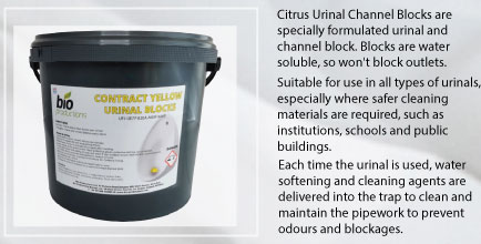 Urinal blocks - 3 Kg